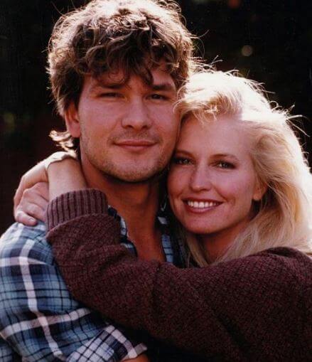 Sean Kyle Swayze brother Late. Patrick Swayze with his wife.